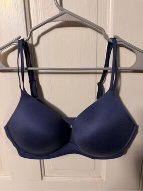 aerie Navy Smooth T-Shirt Bra